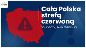 Polska: Od jutra będziemy w czerwonej strefie