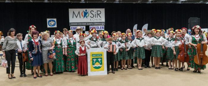 Uczestnicy turnieju z gminy Krzymów. Zdjęcie TPD Konin